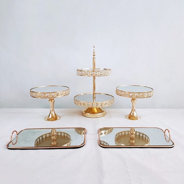 Cake stand European-style Cake Stand Milk Tea Shop Dessert Dessert Tall Tray  Wedding Props Party Cake Tray Decoration Pie dish (Color : Pink) :  Amazon.in: Home & Kitchen